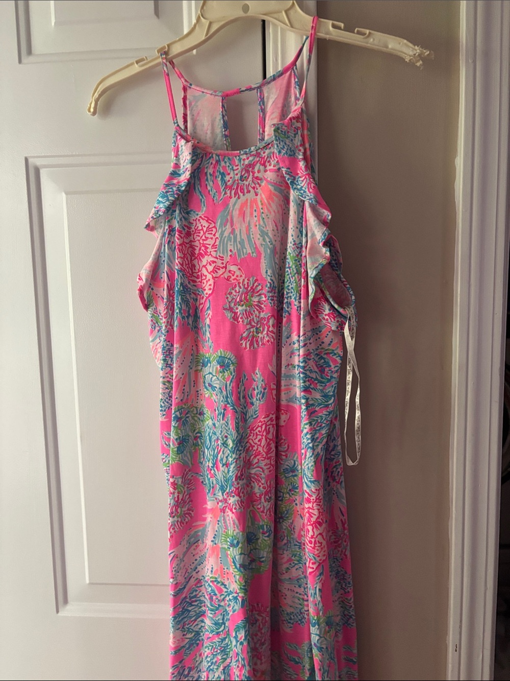 Lilly Pulitzer Pink Tropical-Print Maxi Dress - Picture 2 of 4